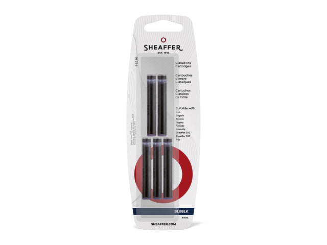 Inktpatronen SHEAFFER blauw/ zwart