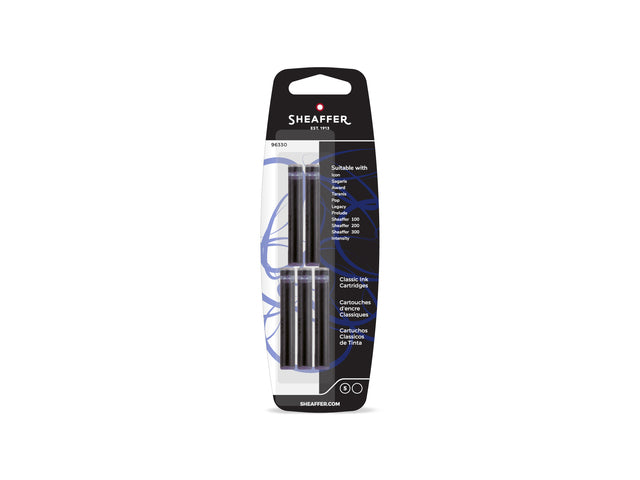 Inktpatronen SHEAFFER zwart