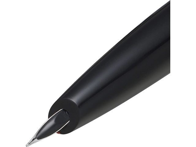 Vulpen SHEAFFER Icon E9108 M Mattschwarzer Lack mit roten PVD-Besatz