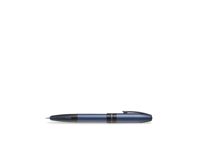 Vulpen SHEAFFER Icon E9110 M Mattblauer Lack schwarze Zierleisten