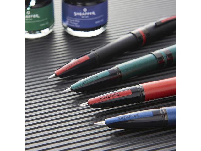 Vulpen SHEAFFER Icon E9110 M Mattblauer Lack schwarze Zierleisten