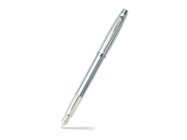 Vulpen SHEAFFER 100 E9306 F Gebürstetes Chrom vernickelt