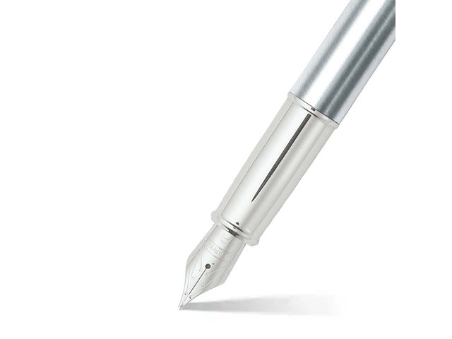 Vulpen SHEAFFER 100 E9306 F Gebürstetes Chrom vernickelt