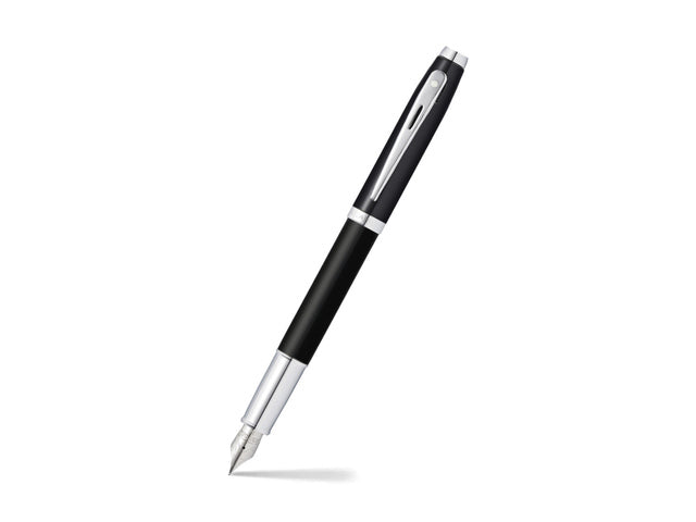 Vulpen SHEAFFER 100 E9317 M Matzwart vernikkeld