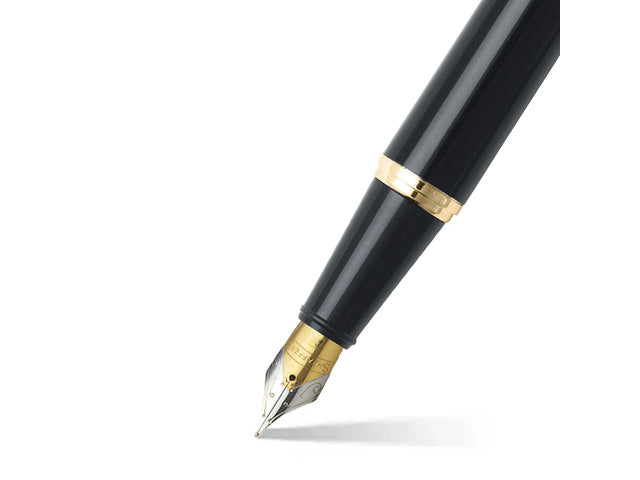 Vulpen SHEAFFER 300 E9325 F Glanzend zwart goudkleurig