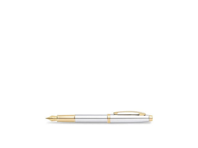 Vulpen SHEAFFER 100 E9340 M Bright chrome goudkleurig
