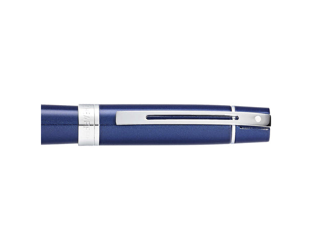Vulpen SHEAFFER 300 E9341 F Glanzend blauw verchroomd