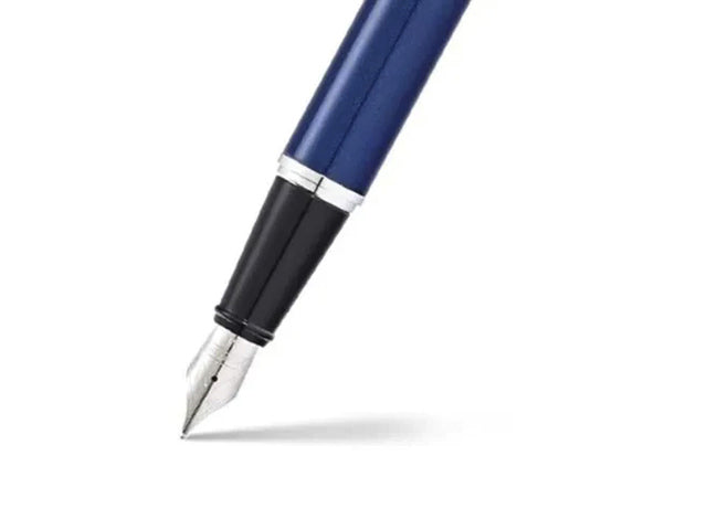 Vulpen SHEAFFER 300 E9341 M Glanzend blauw verchroomd