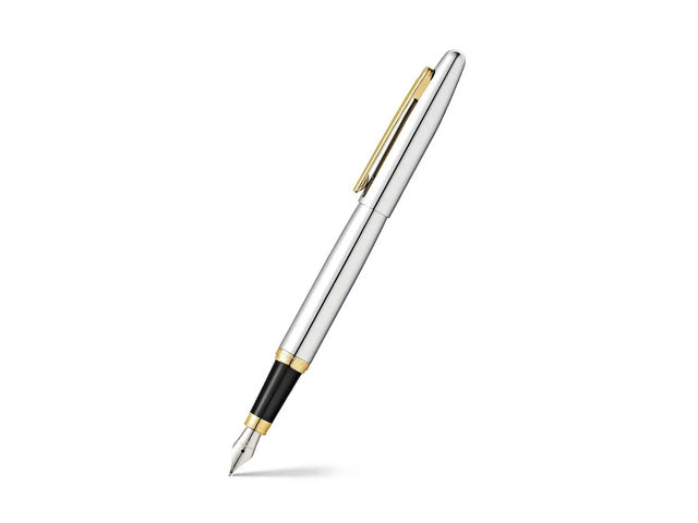 Vulpen SHEAFFER VFM E9422 M Gepolijst chroom verguld