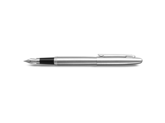 Vulpen SHEAFFER VFM E9426 M Geborsteld chroom verchroomd