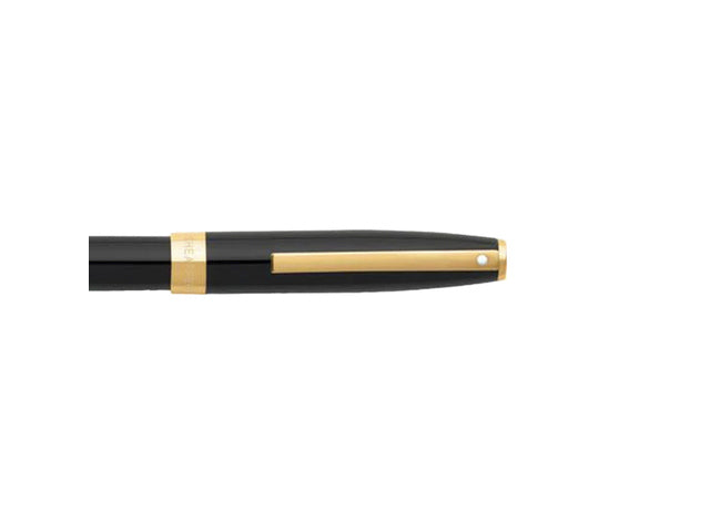 Vulpen SHEAFFER Sagaris E9471 F Glanzend zwart goudkleurig