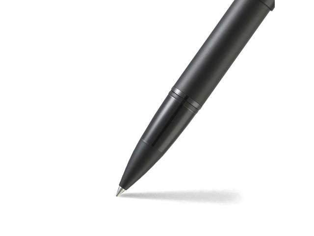 Rollerball SHEAFFER Icon E9108 Mattschwarzer Lack mit roten PVD-Besatz