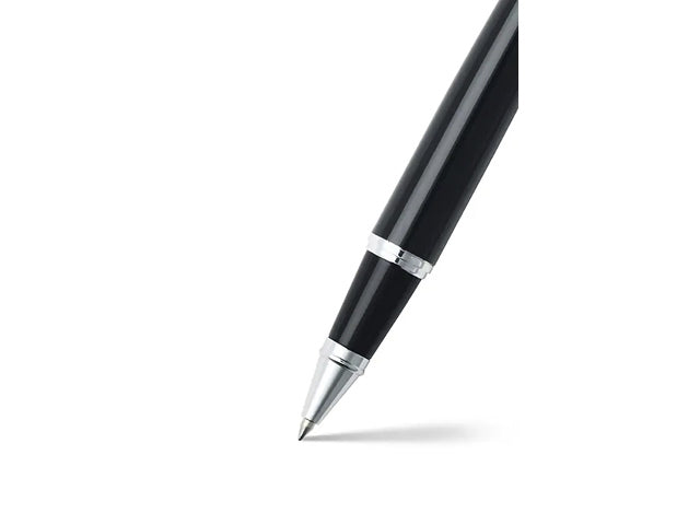 Rollerball SHEAFFER 300 E9312 Schwarz glänzend verchromt
