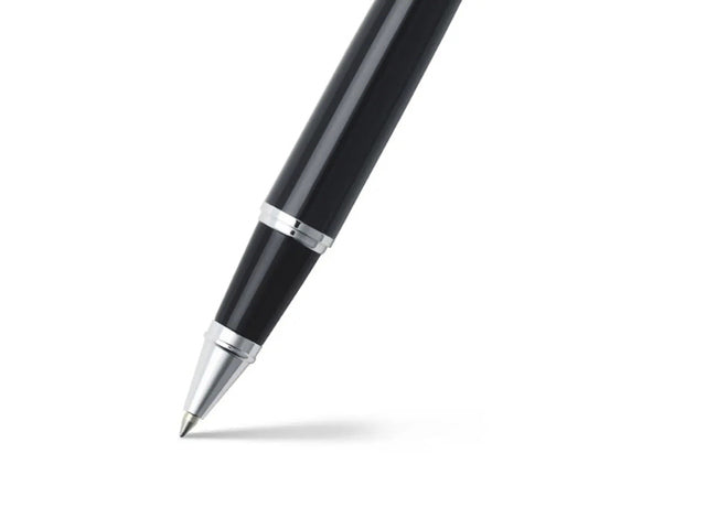 Rollerball SHEAFFER 300 E9314 Schwarzer Schaft Chromkappe verchromt