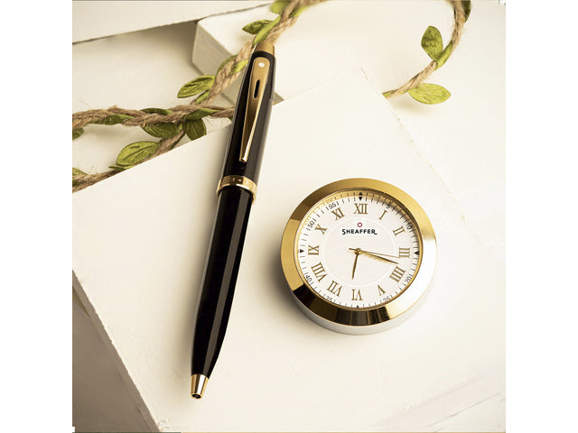 Tintenroller SHEAFFER 100 E9322 Glänzend schwarz goldfarben