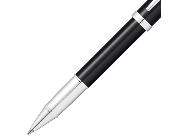 Rollerball SHEAFFER 100 E9338 Schwarzlack glänzend verchromt