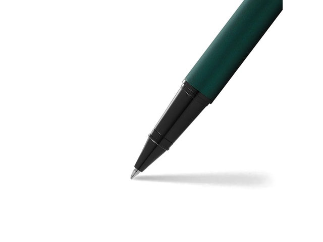 Rollerball SHEAFFER 300 E9346 Mattgrüner Lack poliert schwarz