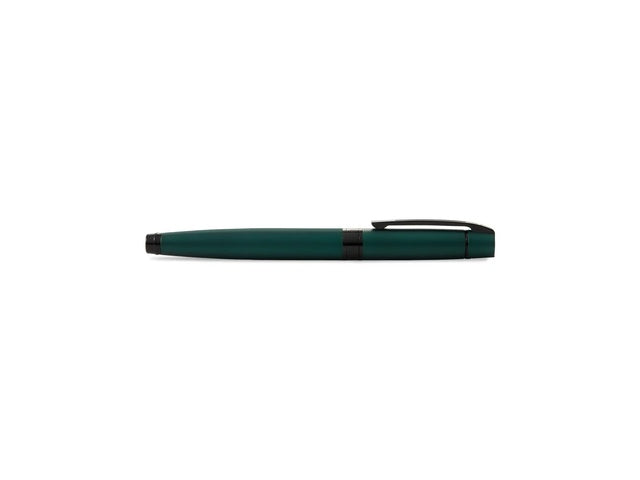 Rollerball SHEAFFER 300 E9346 Mattgrüner Lack poliert schwarz