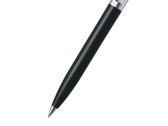 Balpen SHEAFFER SENTINEL 321 Zwart geborsteld chroom verchroomd