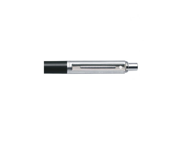 Balpen SHEAFFER SENTINEL 321 Zwart geborsteld chroom verchroomd