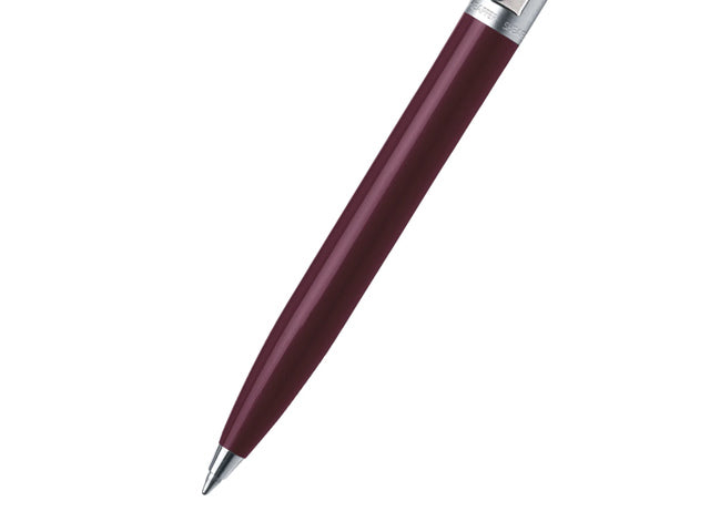 Balpen SHEAFFER SENTINEL 321 Burgundy geborsteld chroom verchroomd