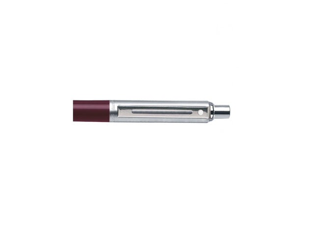 Balpen SHEAFFER SENTINEL 321 Burgundy geborsteld chroom verchroomd
