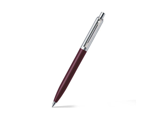 Balpen SHEAFFER SENTINEL 321 Burgundy geborsteld chroom verchroomd