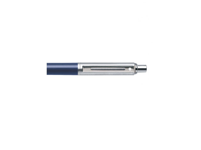 Balpen SHEAFFER SENTINEL 321 Blauw geborsteld chroom verchroomd
