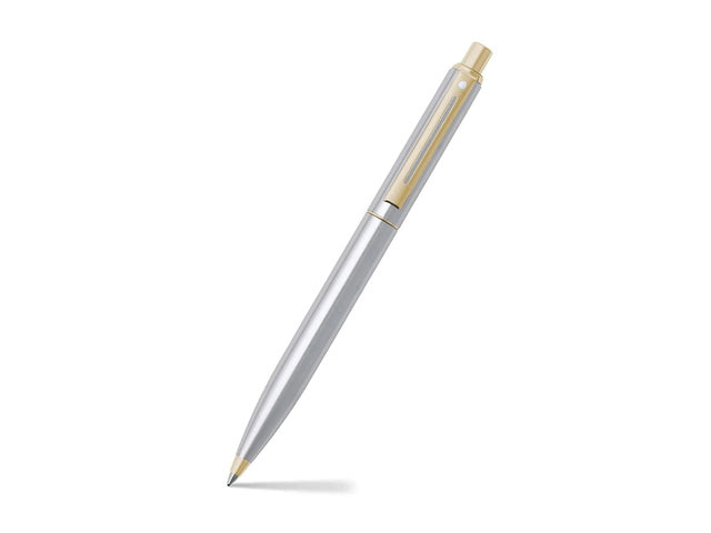 Balpen SHEAFFER SENTINEL 325 geborsteld chroom goud tinten