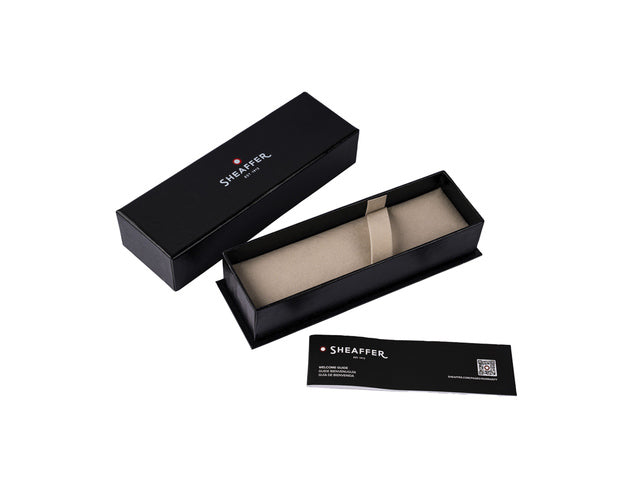 Balpen SHEAFFER SENTINEL 327 mat zwart chroom goud tinten