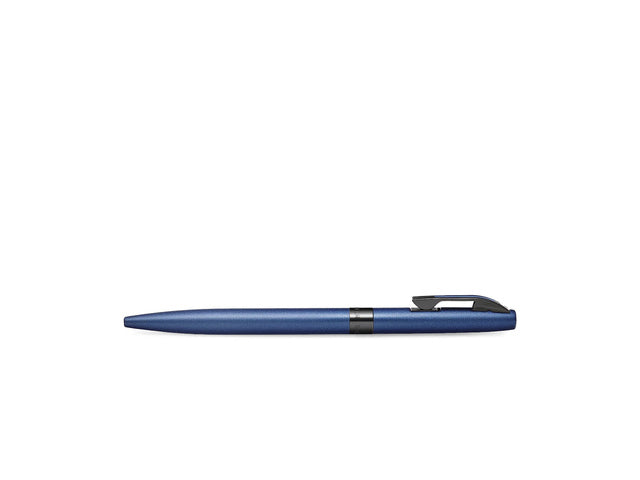 Balpen SHEAFFER Reminder E9018 Matblauwe lak zwarte PVD-coating