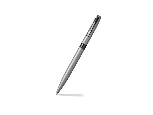 Balpen SHEAFFER Reminder E9019 Matgrijze lak zwarte PVD-coating