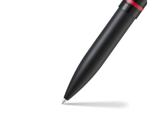 Balpen SHEAFFER Icon E9108 Matzwarte lak rode PVD-afwerking