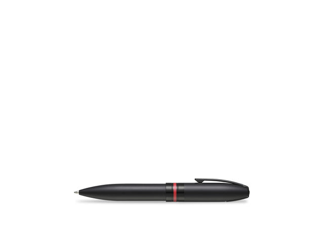 Balpen SHEAFFER Icon E9108 Matzwarte lak rode PVD-afwerking