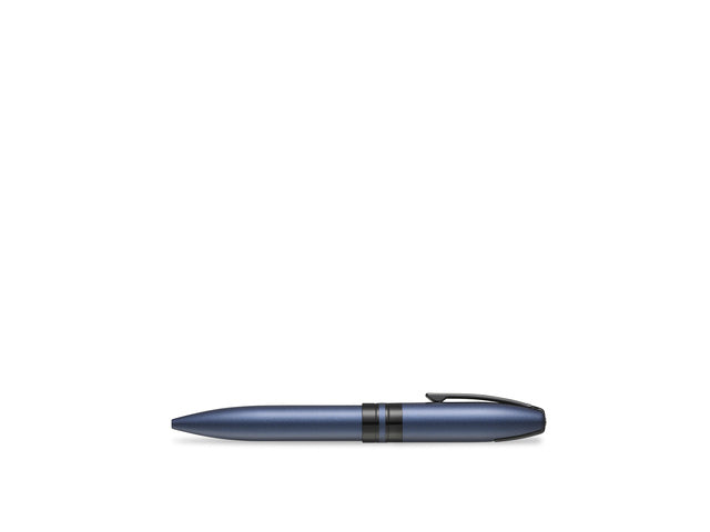 Balpen SHEAFFER Icon E9110 Matblauwe lak zwarte afwerking