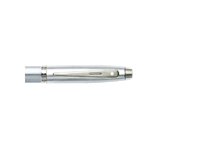 Balpen SHEAFFER 100 E9306 Geborsteld chroomnikkel geplateerd
