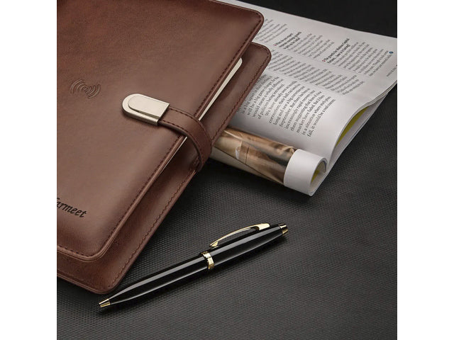 Balpen SHEAFFER 100 E9322 Glanzend zwart goudkleurig