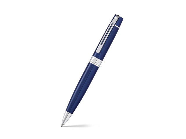 Balpen SHEAFFER 300 E9341 Glanzend blauw verchroomd