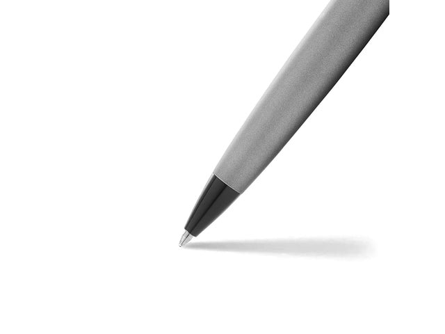 Balpen SHEAFFER 300 E9345 Matgrijze lak gepolijst zwart