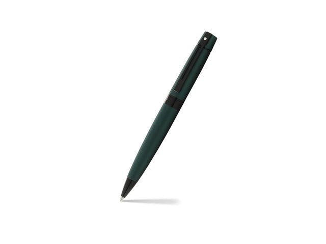 Balpen SHEAFFER 300 E9346 Matte Green lak gepolijst zwart