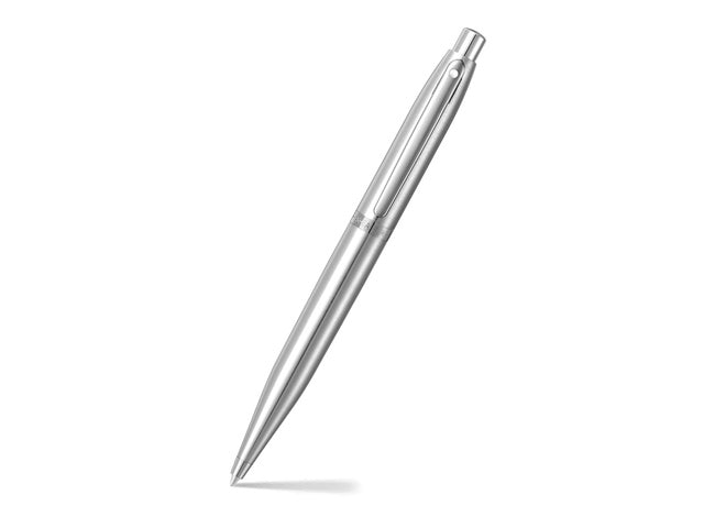 Balpen SHEAFFER VFM E29426 Geborsteld chroom verchroomd