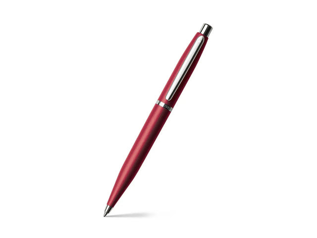 Balpen Giftset SHEAFFER VFM G9403 overdadig rood verchroomd F met A6 notitieboek