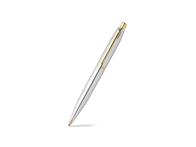 Balpen Giftset SHEAFFER VFM G9422 gepolijst chroom verguld met A6 notitieboek