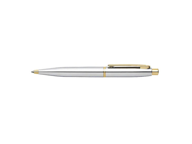 Balpen Giftset SHEAFFER VFM G9422 gepolijst chroom verguld met A6 notitieboek
