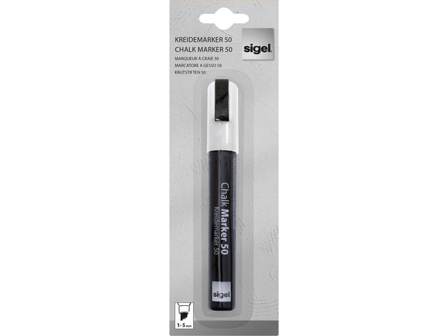 Krijtstift Sigel 1stuk met wigpunt 1-5 mm