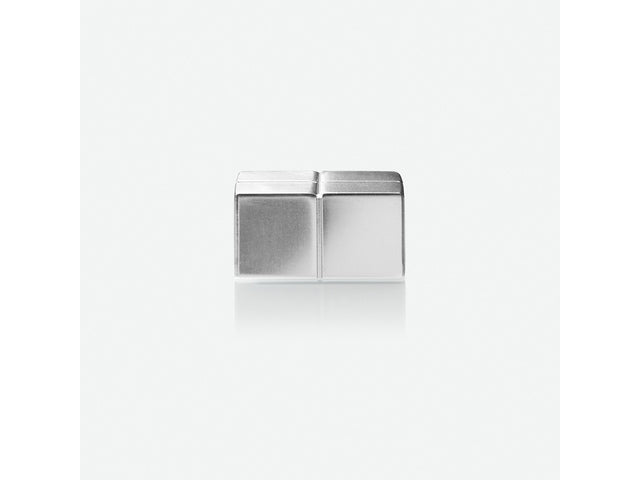 Magneet Sigel voor glasbord 1stuk zilverkleurig C10 Extra sterk , 20x10x20mm
