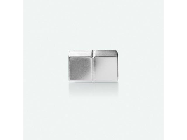 Magneten Sigel voor glasbord set 4stuks zilverkleurig C10 Extra sterk 20x10x20mm