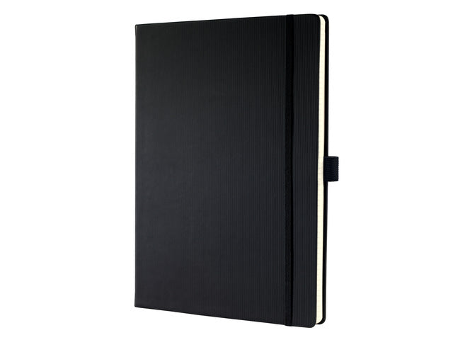 Notitieboek Conceptum A4 zwart hardcover puntgelijnd
