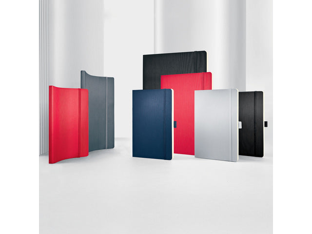 Notitieboek Conceptum A5 zwart puntgelijnd, softcover.