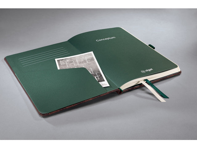 Notitieboek Conceptum A5 hout punt-uitgelijnd 194pag 100gr HC